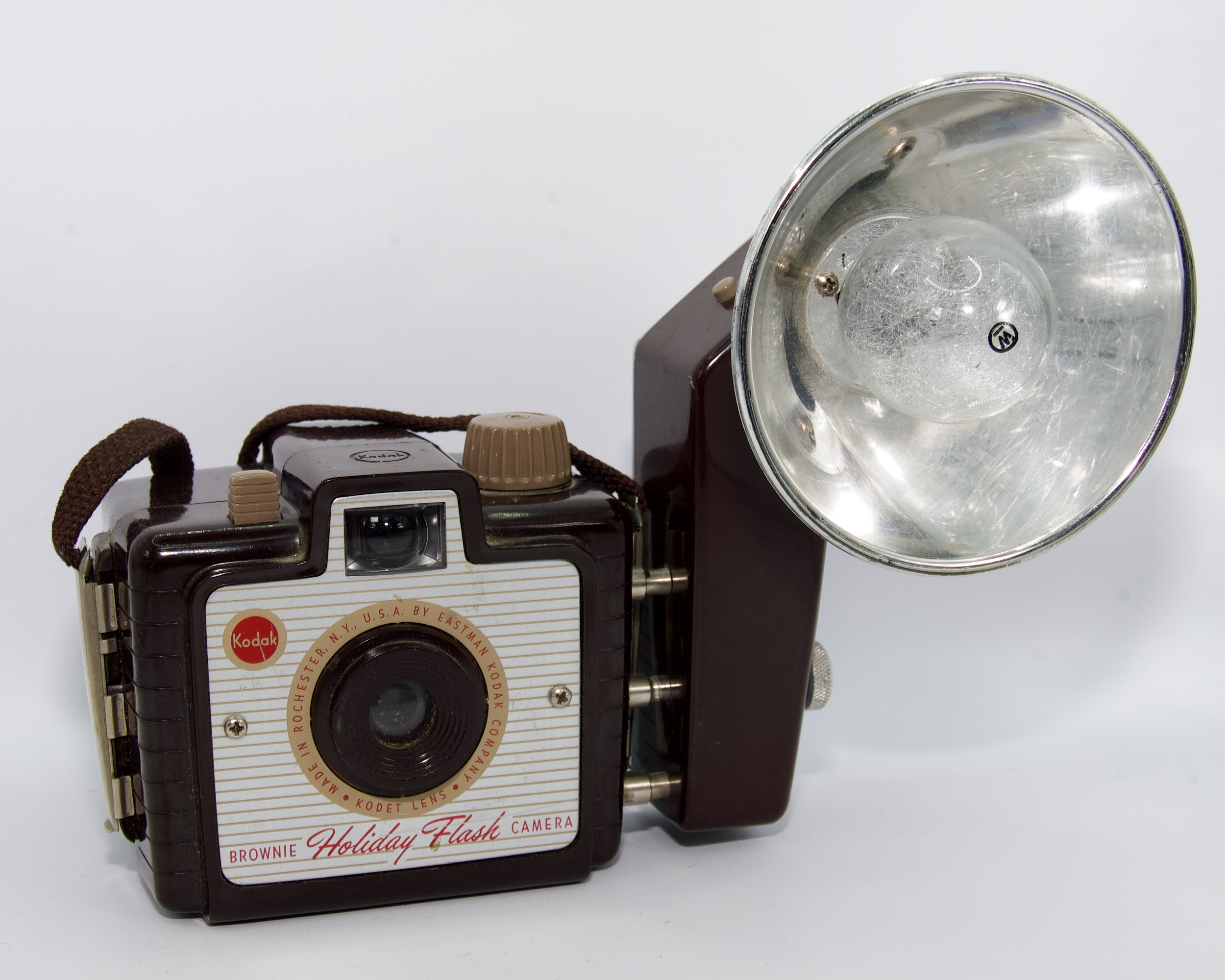 The Kodak Brownie Holiday Flash (Front View)